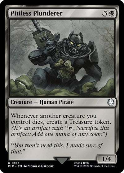 Pitiless Plunderer (Universes Beyond: Fallout) Near Mint