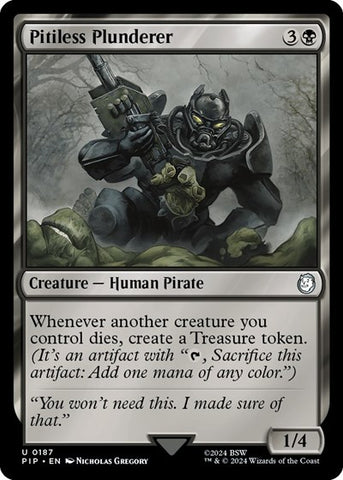 Pitiless Plunderer (Universes Beyond: Fallout) Near Mint