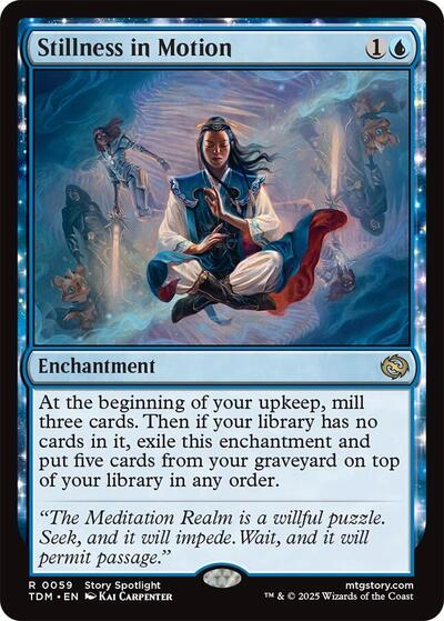 Stillness in Motion (Tarkir: Dragonstorm) Near Mint