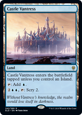 Castle Vantress (Throne of Eldraine) Near Mint