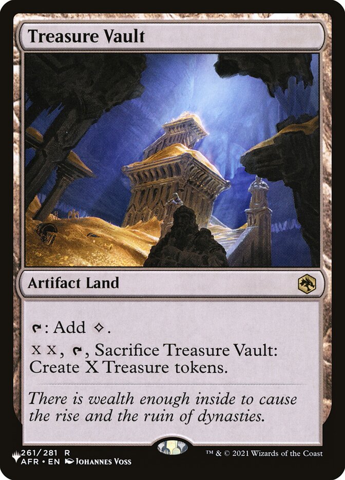 Treasure Vault (The List) Near Mint