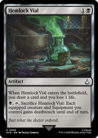 Hemlock Vial (Universes Beyond: Assassin's Creed) Near Mint