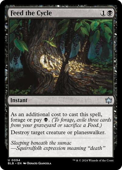 Feed the Cycle (Bloomburrow) Near Mint