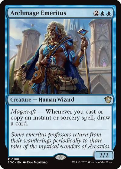 Archmage Emeritus (Commander: Secrets of Strixhaven) Near Mint