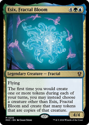 Esix, Fractal Bloom (Commander: Murders at Karlov Manor) Near Mint