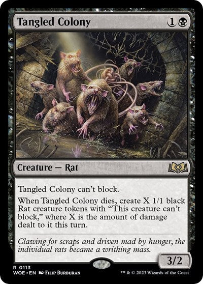 Tangled Colony (Wilds of Eldraine) Near Mint