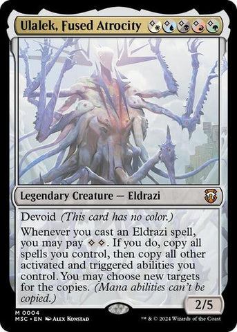 Ulalek, Fused Atrocity (Commander: Modern Horizons 3) Near Mint Foil
