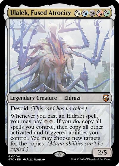 Ulalek, Fused Atrocity (Commander: Modern Horizons 3) Near Mint