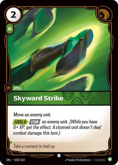 Skyward Strike (Unleashed) Near Mint Foil