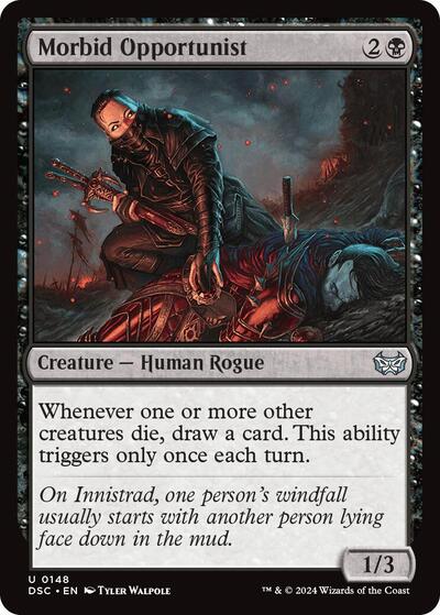 Morbid Opportunist (Commander: Duskmourn: House of Horror) Near Mint