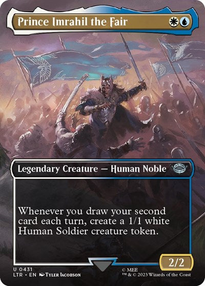 Prince Imrahil the Fair (Borderless) (Universes Beyond: The Lord of the Rings: Tales of Middle-earth) Near Mint Foil