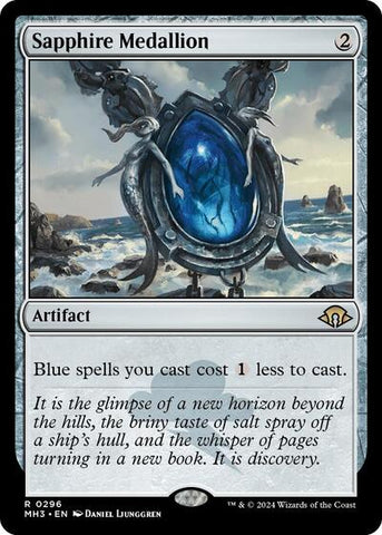 Sapphire Medallion (Modern Horizons 3) Near Mint Foil
