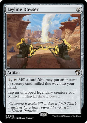 Leyline Dowser (Commander: Outlaws of Thunder Junction) Near Mint