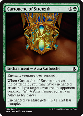 Cartouche of Strength (Amonkhet) Near Mint