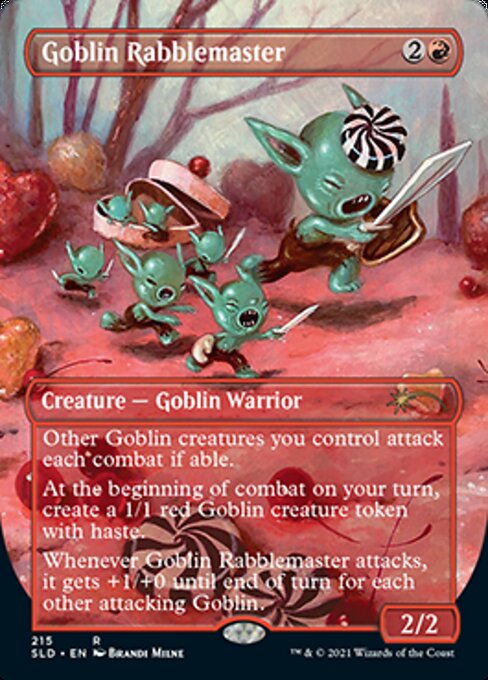 Goblin Rabblemaster (Secret Lair) Near Mint Foil