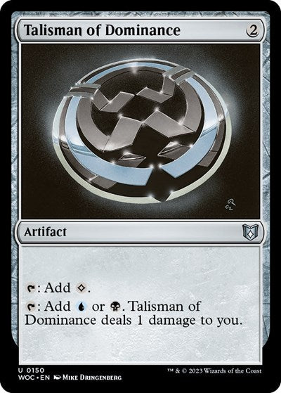Talisman of Dominance (Commander: Wilds of Eldraine) Near Mint