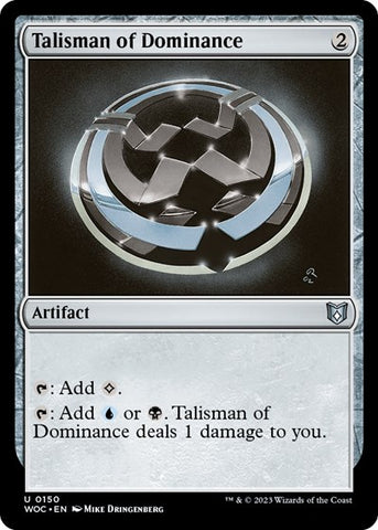 Talisman of Dominance (Commander: Wilds of Eldraine) Near Mint