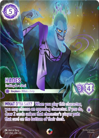 Hades - Looking for a Deal (Iconic) (Whispers in the Well) Near Mint Holofoil
