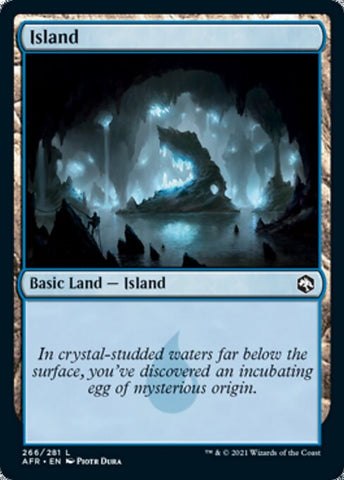 Island (266) (Adventures in the Forgotten Realms) Near Mint