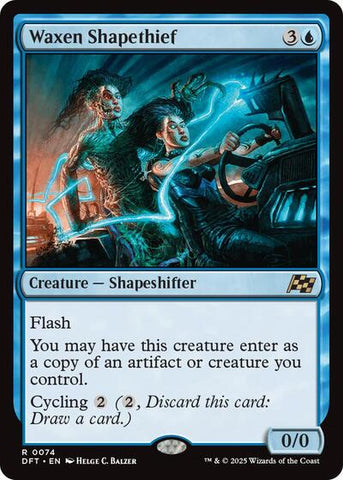 Waxen Shapethief (Aetherdrift) Near Mint Foil