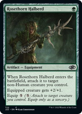 Rosethorn Halberd (Jumpstart 2022) Near Mint