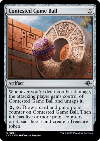 Contested Game Ball (The Lost Caverns of Ixalan) Near Mint