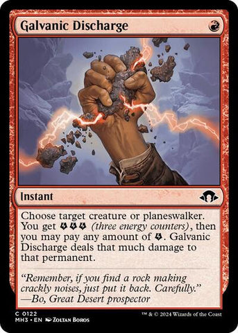 Galvanic Discharge (Modern Horizons 3) Near Mint Foil