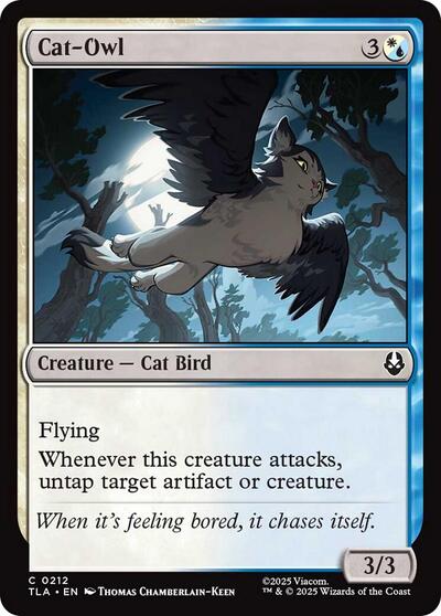 Cat-Owl (Avatar: The Last Airbender) Near Mint Foil