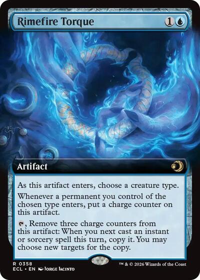 Rimefire Torque (Extended Art) (Lorwyn Eclipsed) Near Mint