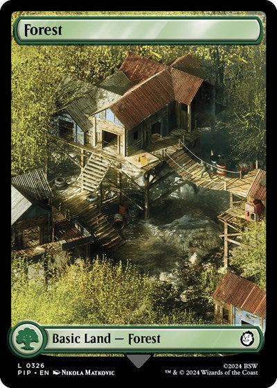 Forest (0326) (Universes Beyond: Fallout) Near Mint