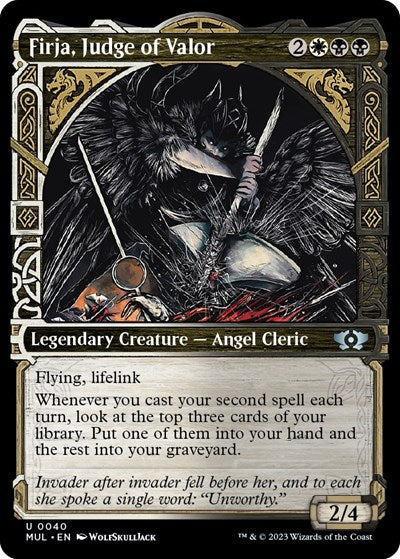 Firja, Judge of Valor (March of the Machine: Multiverse Legends) Near Mint
