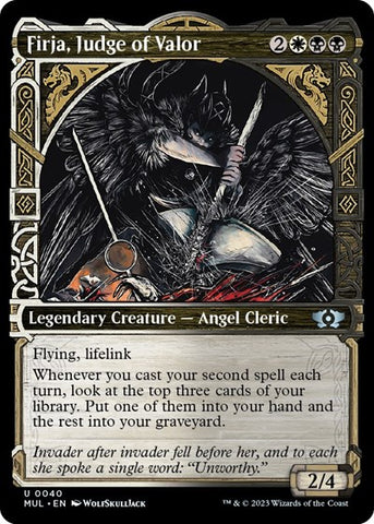 Firja, Judge of Valor (March of the Machine: Multiverse Legends) Near Mint Foil