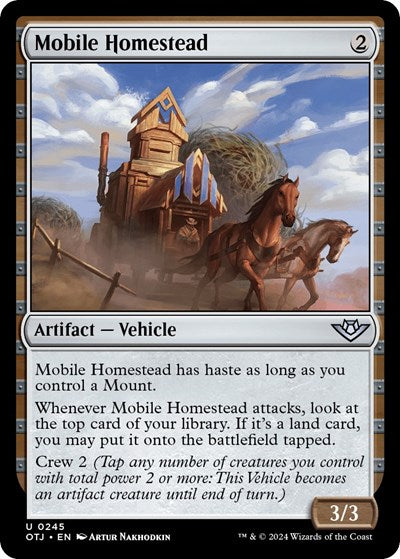 Mobile Homestead (Outlaws of Thunder Junction) Near Mint