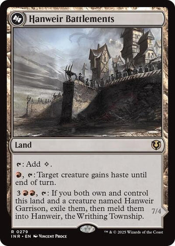 Hanweir Battlements (Innistrad Remastered) Near Mint Foil