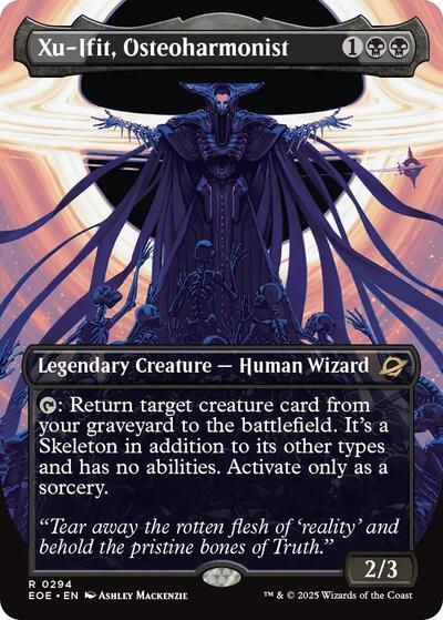 Xu-Ifit, Osteoharmonist (Borderless) (Edge of Eternities) Near Mint