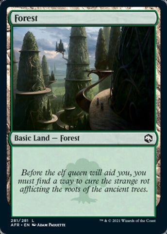 Forest (281) (Adventures in the Forgotten Realms) Near Mint