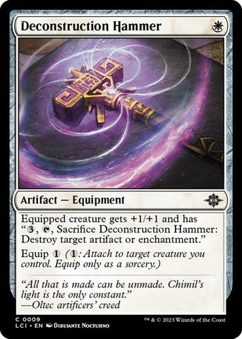 Deconstruction Hammer (The Lost Caverns of Ixalan) Near Mint Foil