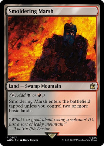 Smoldering Marsh (Universes Beyond: Doctor Who) Near Mint