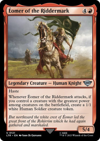 Eomer of the Riddermark (Universes Beyond: The Lord of the Rings: Tales of Middle-earth) Near Mint Foil