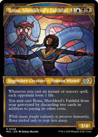 Rona, Sheoldred's Faithful (March of the Machine: Multiverse Legends) Near Mint Foil