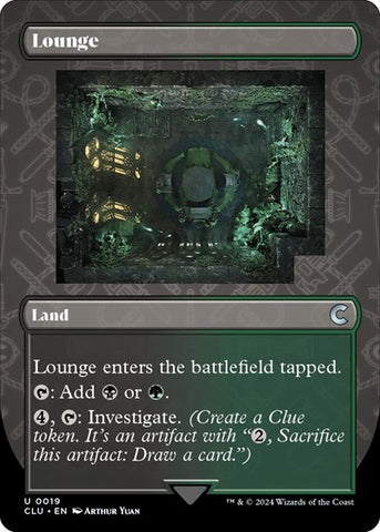 Lounge (Borderless) (Ravnica: Clue Edition) Near Mint