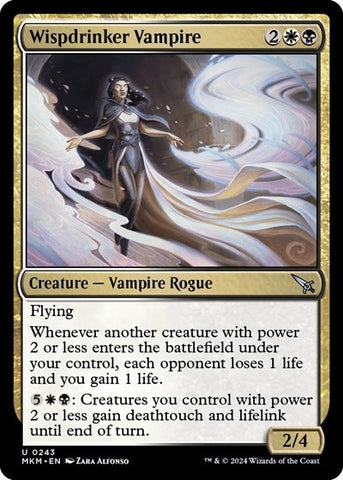 Wispdrinker Vampire (Murders at Karlov Manor) Near Mint Foil