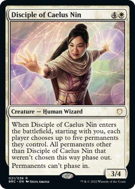 Disciple of Caelus Nin (Commander: The Brothers' War) Near Mint