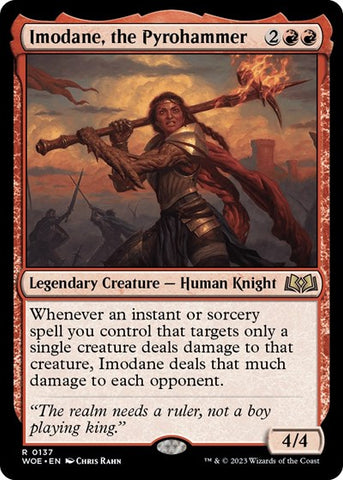 Imodane, the Pyrohammer (Wilds of Eldraine) Near Mint