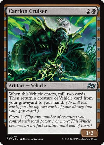 Carrion Cruiser (Aetherdrift) Near Mint Foil