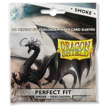 Dragon Shield Perfect Fit Sideloaders Smoke (100-Pack) (Dragon Shield) New