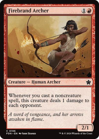Firebrand Archer (Foundations) Near Mint