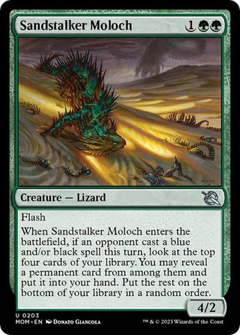 Sandstalker Moloch (March of the Machine) Near Mint Foil