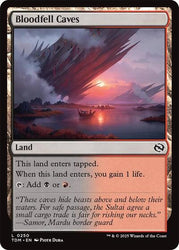 Bloodfell Caves (Tarkir: Dragonstorm) Near Mint Foil