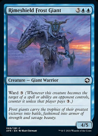Rimeshield Frost Giant (Adventures in the Forgotten Realms) Near Mint